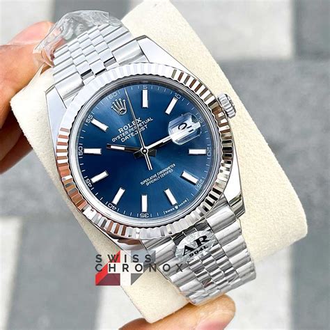 rolex datejust blue dial stone|Rolex Datejust blue for sale.